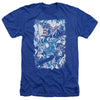 JLA - American Justice Adult Regular Fit Heather Short Sleeve