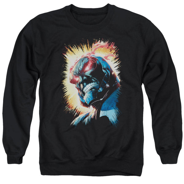JLA - Darkseid Is Adult Crewneck Sweatshirt