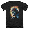 JLA - Darkseid Is Adult Regular Fit Heather Short Sleeve