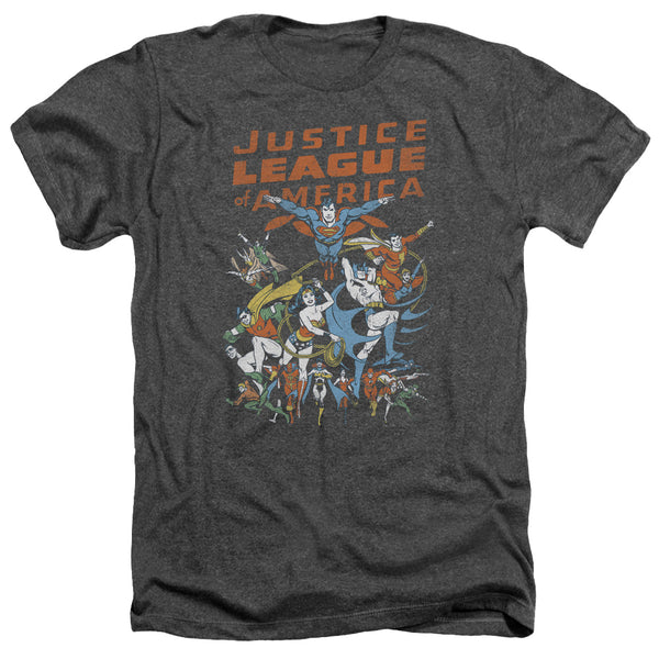 JLA - Big Group Adult Regular Fit Heather Short Sleeve