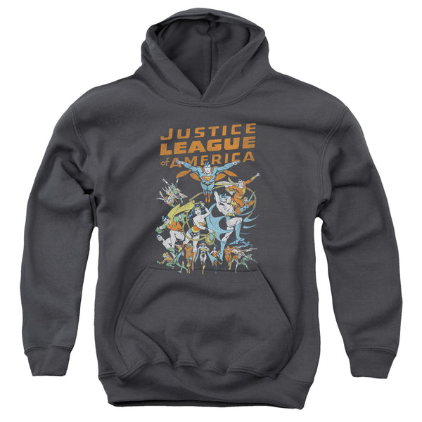 JLA - Big Group Youth Hooded Sweatshirt