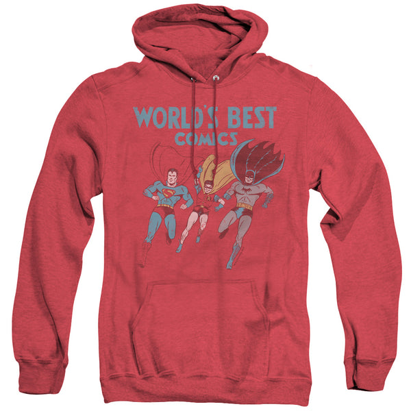 JLA - Worlds Best Adult Heather Hoodie