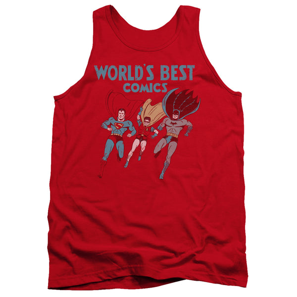 JLA - Worlds Best Adult Tank Top