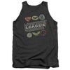 JLA - Symbols Adult Tank Top