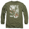 JLA - Green And Red Adult Long Sleeve