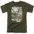 JLA - Green And Red Adult Regular Fit Short Sleeve