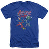 JLA - Pixel League Adult Regular Fit Heather Short Sleeve
