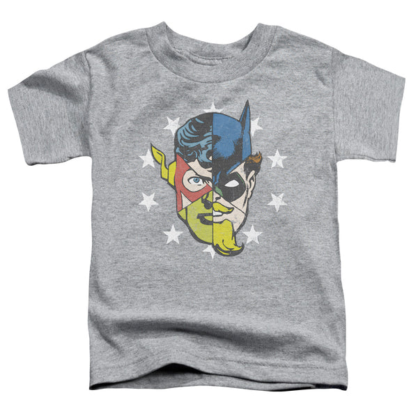 JLA - Face Off Toddler Short Sleeve