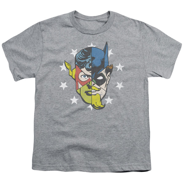 JLA - Face Off Youth Short Sleeve