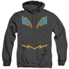 JLA - Black Lightning Adult Heather Hoodie