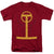 JLA - Red Tornado Adult Regular Fit Short Sleeve