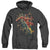 JLA - Flash Symbol Knockout Adult Heather Hoodie