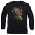 JLA - Flash Symbol Knockout Adult Long Sleeve
