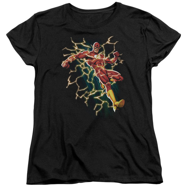 JLA - Flash Symbol Knockout Women's Short Sleeve