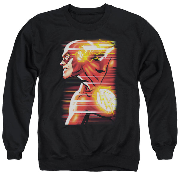 JLA - Speed Head Adult Crewneck Sweatshirt
