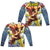 JLA - Police Line (Front - Back Print) L - S Adult Poly Crew