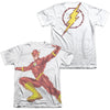 JLA - Flashbit (Front - Back Print) Adult Regular Fit Short Sleeve 65 - 35 Poly - Cotton