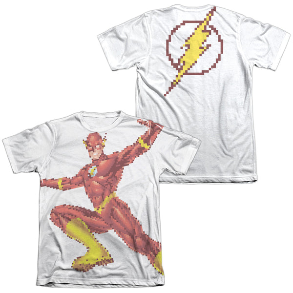 JLA - Flashbit (Front - Back Print) Adult Regular Fit Short Sleeve 65 - 35 Poly - Cotton