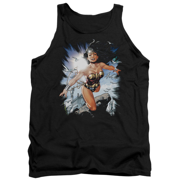 JLA - Of Themyscira Adult Tank Top