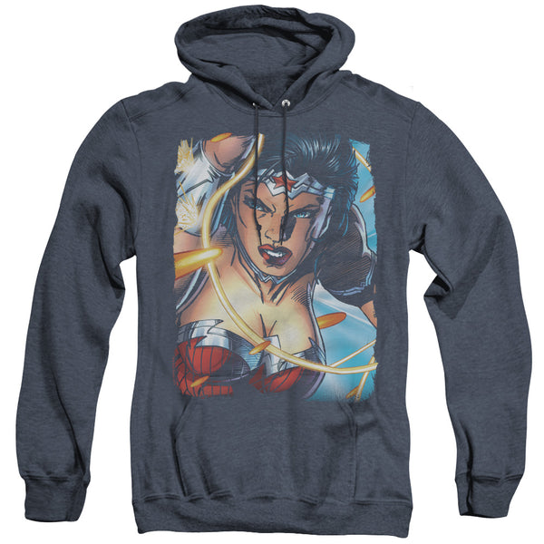 JLA - Scowl Adult Heather Hoodie