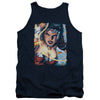 JLA - Scowl Adult Tank Top