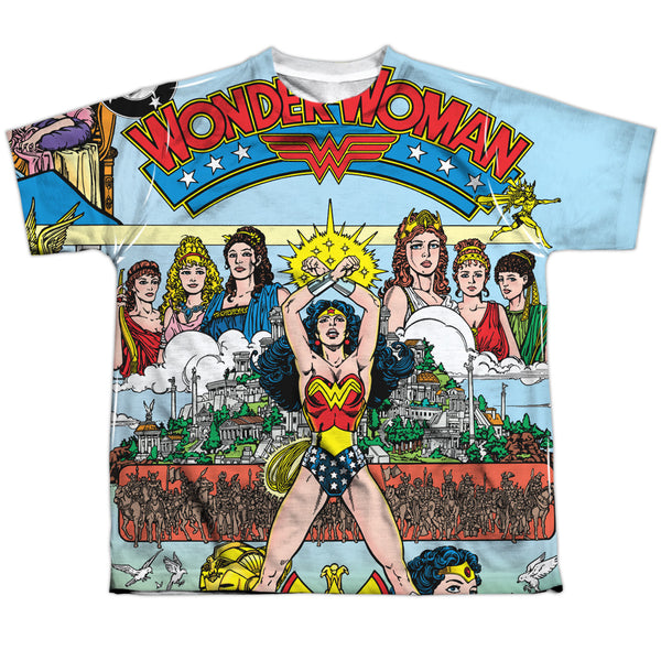 JLA - No 1 Cover Youth Short Sleeve 100% Poly