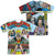 JLA - No 1 Cover (Front - Back Print) Adult Regular Fit Short Sleeve 100% Poly