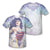 JLA - Warrior Goddess (Front - Back Print) Adult Regular Fit Short Sleeve 65 - 35 Poly - Cotton