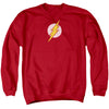 JLA - Rough Flash Adult Crewneck Sweatshirt