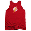 JLA - Rough Flash Adult Tank Top