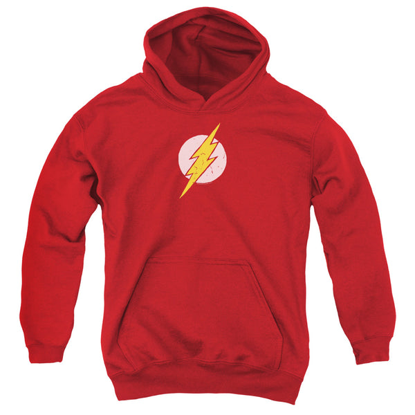JLA - Rough Flash Youth Hooded Sweatshirt