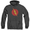 JLA - Reverse Flash Adult Heather Hoodie