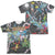 JLA - Crisis Variant (Front - Back Print) Adult Regular Fit Short Sleeve 65 - 35 Poly - Cotton