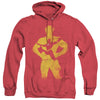 JLA - Flash Knockout Adult Heather Hoodie