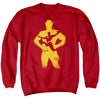 JLA - Flash Knockout Adult Crewneck Sweatshirt