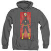 JLA - Flash Block Adult Heather Hoodie