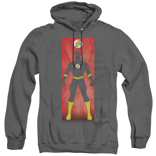JLA - Flash Block Adult Heather Hoodie