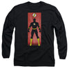 JLA - Flash Block Adult Long Sleeve
