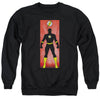 JLA - Flash Block Adult Crewneck Sweatshirt