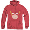 JLA - Flash Head Adult Heather Hoodie