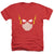 JLA - Flash Head Adult Regular Fit Heather Short Sleeve