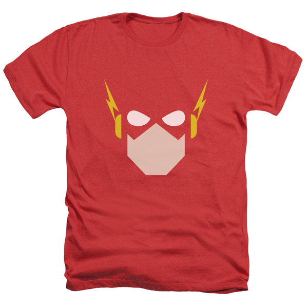 JLA - Flash Head Adult Regular Fit Heather Short Sleeve