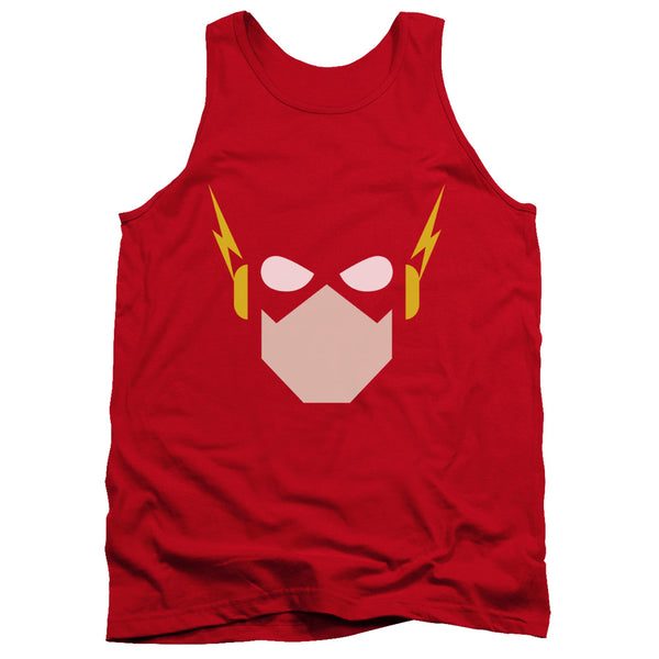 JLA - Flash Head Adult Tank Top