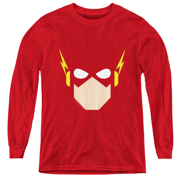 JLA - Flash Head L - S Youth