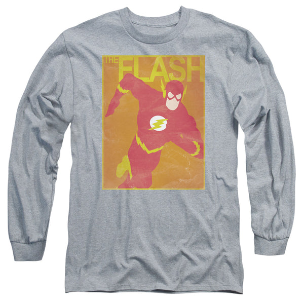JLA - Simple Flash Poster Adult Long Sleeve