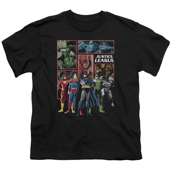 JLA - New JLA Panels Youth Short Sleeve