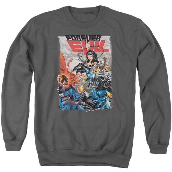 JLA - Crime Syndicate Adult Crewneck Sweatshirt