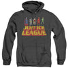 JLA - Standing Above Adult Heather Hoodie