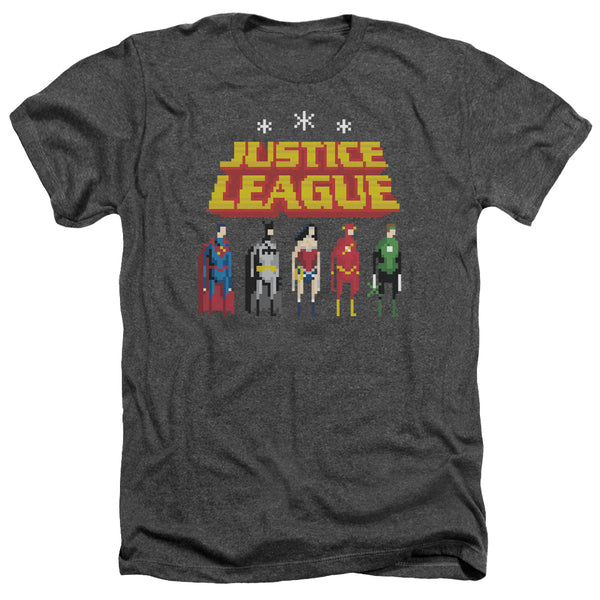JLA - Standing Below Adult Regular Fit Heather Short Sleeve