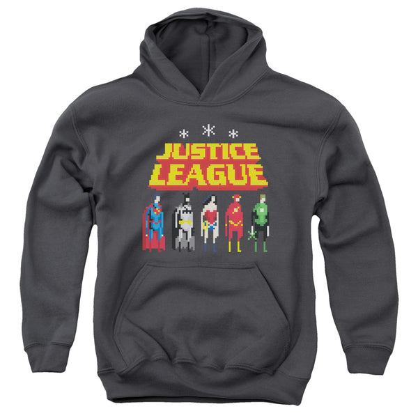 JLA - Standing Below Youth Hooded Sweatshirt